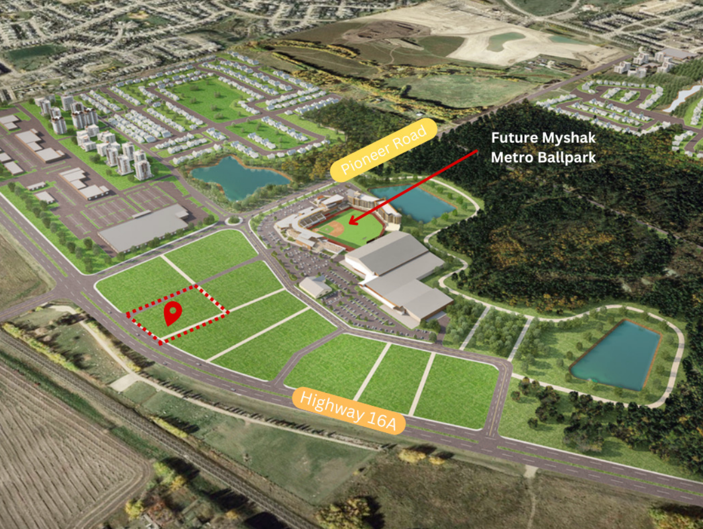 SW-1-53-27-4 – Lot 3B Ballpark, Spruce Grove 